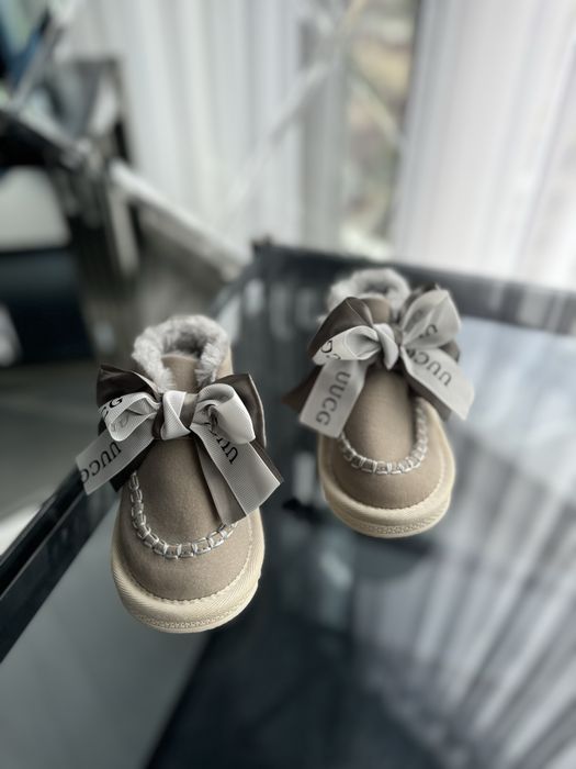 Угг дитячі уггі дитячі ugg на дівчинку з бантиком