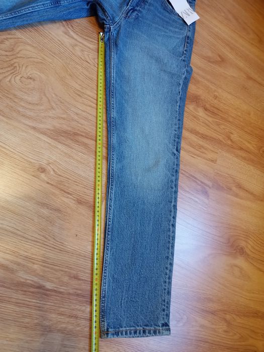 Zara nowe jeansy ankle lengh wysoki stan 34