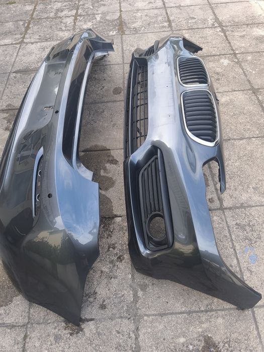 Para-choque dianteiro e traseiro BMW série 1 f20 e f21 em excelente estado