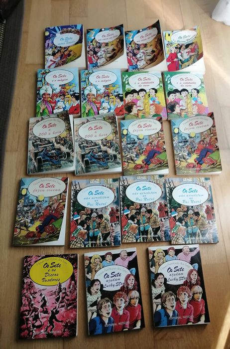 Livros - Coleção Novas Aventuras dos Sete - Editorial Noticias