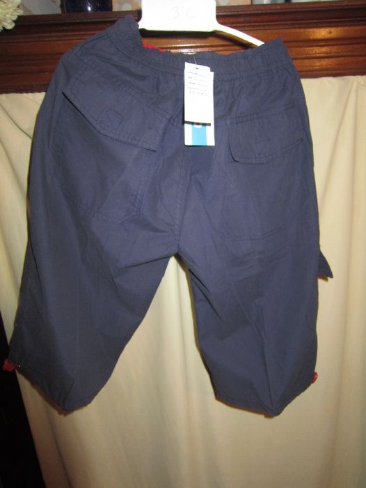 Corsários de Rapaz Marca Feng Azul Escuro Tamanho 3/4anos, 5/6 anos, 8