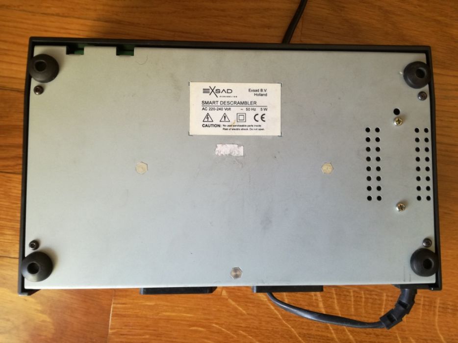 Recetor satélite e descodificador canais tv Xsad Scrambling