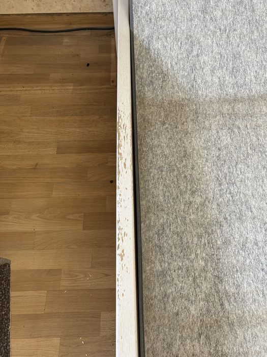 Łóżko 200x200 stan dobry, solidna konstrukcja