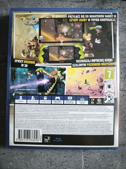 PS4 Rayman pl możliwa zamiana