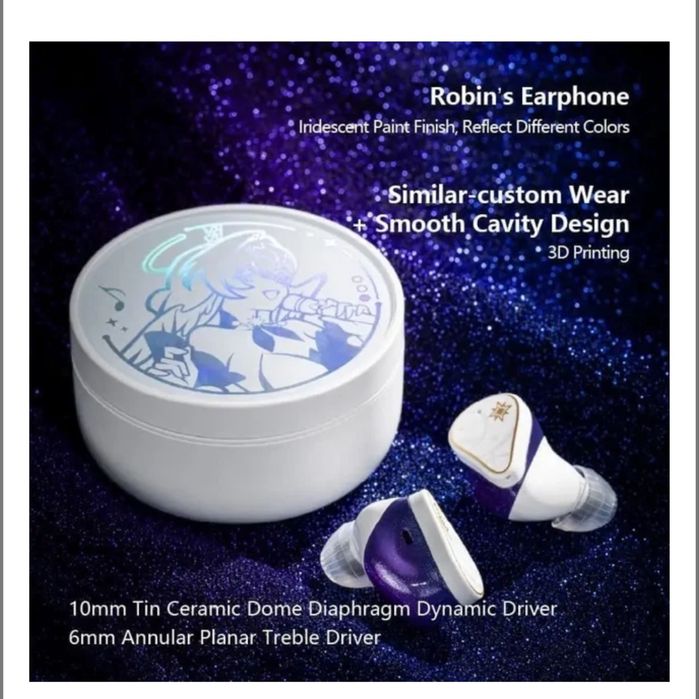 Moondrop Robin – Гібридні навушники  Hi-Res TWS із HiFi-звуком