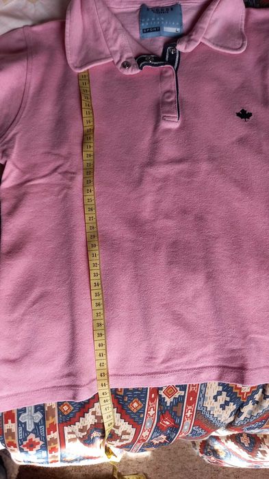 Polo de manga curta, rosa, XS/ S - Sacoor Sport