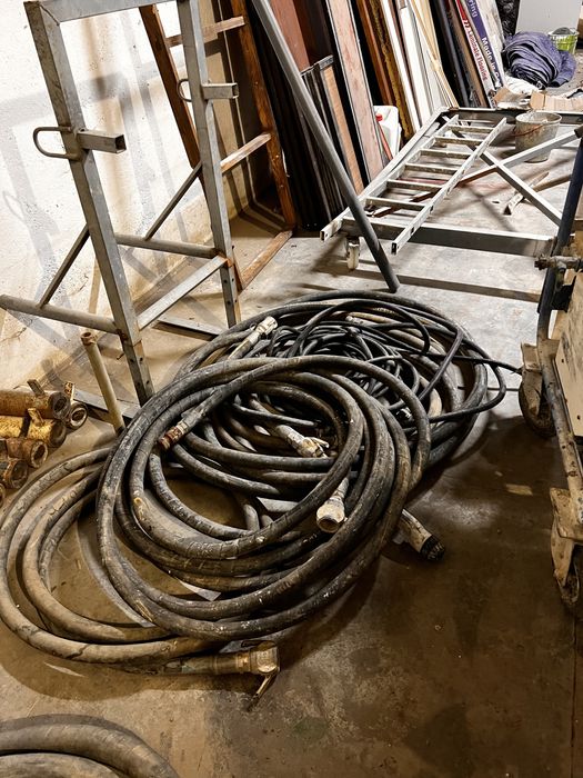 Máquina de projectar reboco e gesso