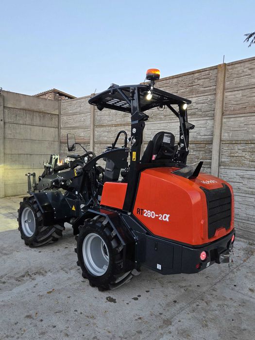 Ładowarka kubota RT 280 miniładowarka weidemann giant