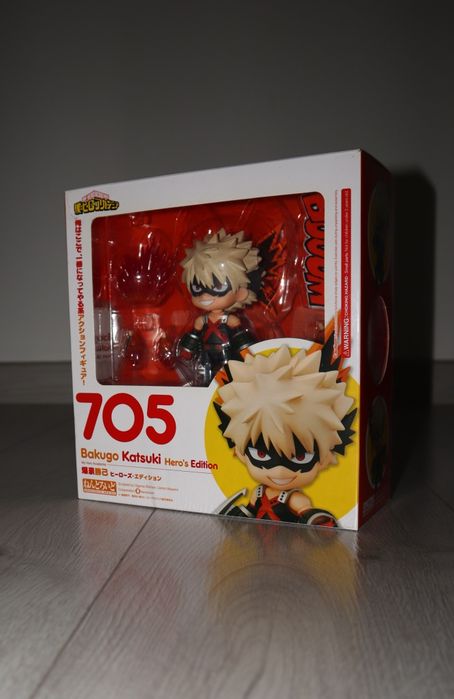 Nendoroid Bakugo Kacchan Katsuki Hero's Edition 705 My Hero Academia Boku No Hero Academia MHA BNHAfigurka GSC Good Smile Company