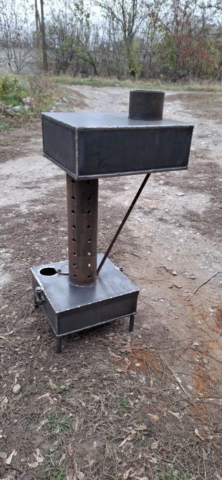 Буржуйка на отработке разборная.