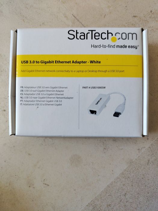 Interface de rede gigabit ethernet USB 3.0