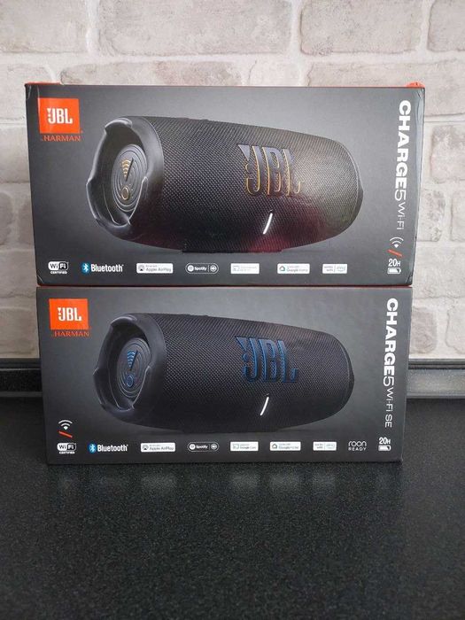 JBL Charge 5 Wi-Fi / JBL Charge 5 Wi-Fi SE портативна Bluetooth колонка Wi-Fi AirPlay Chromecast Потужна Bluetooth, Wi-Fi колонка