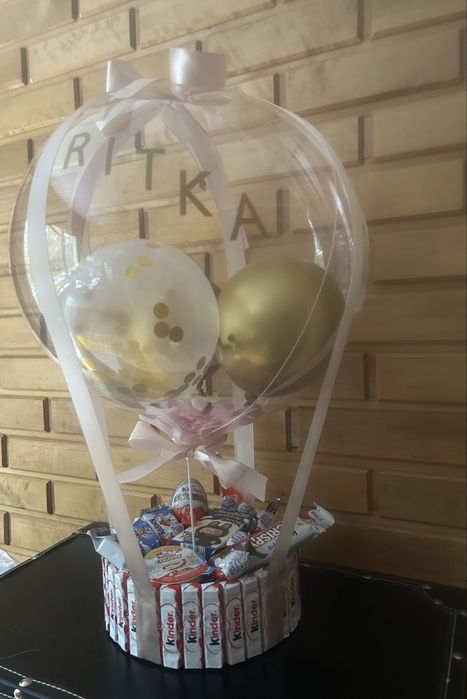 Box z balonem personalizowany  na zamowienie
