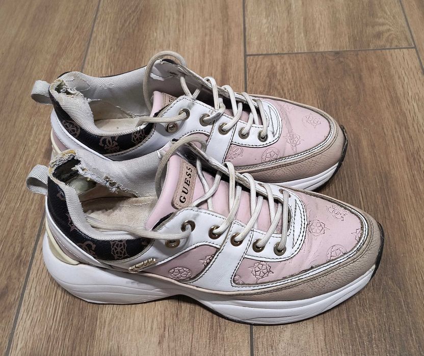 Polbuty sneakersy damski Guess