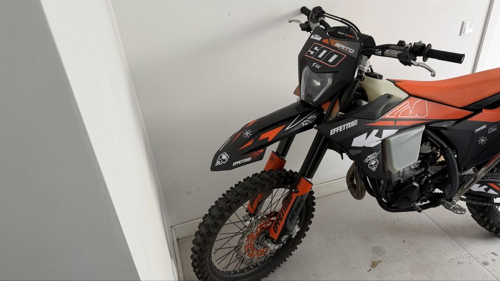 KTM EXC-F 500 25’ com QS (Supermotard)