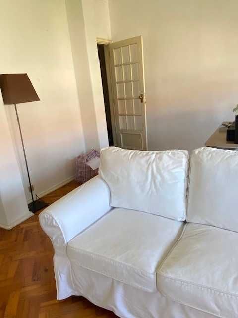 Sofá 3 lugares, Branco EKTORP