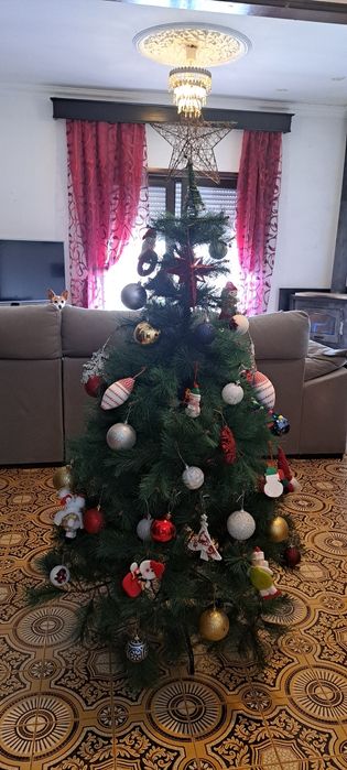 Árvore de natal decorada