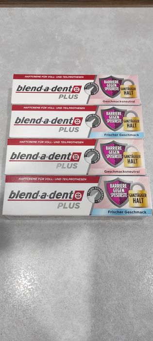 Крем для фіксації зубних протезів Blend-A-Dent Plus 40 г.аналог Кореги