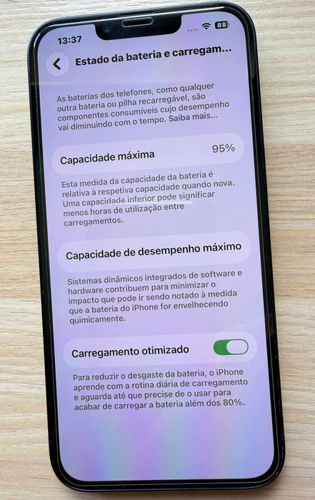 IPHONE 13 - 128Gb MidNight c/Novo c/Bateria 95%