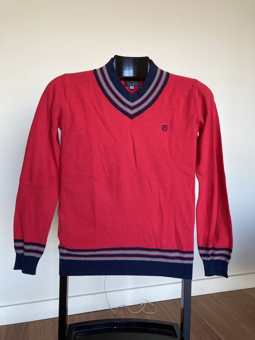 Camisola Trazluz de gola em V, para 16 anos