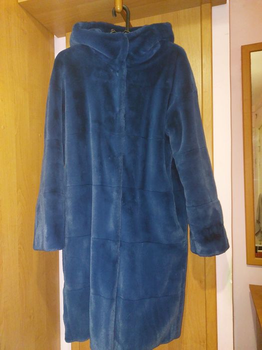 Шуба з штучного хутра