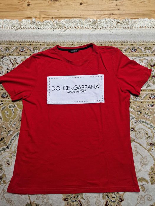 Tshirt Dolce Gabbana Italy XL 80zł duże logo