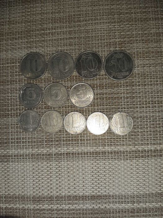 Монеты немецкие ГДР