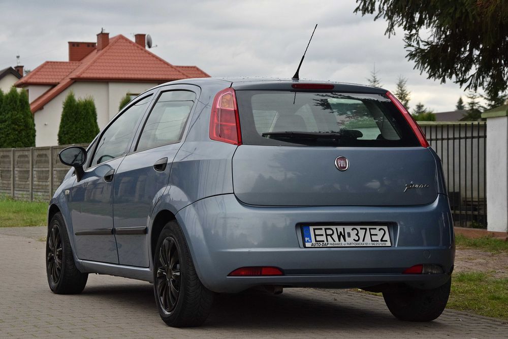FIAT PUNTO 1.2 65KM Benzyna+LPG Klimatyzacja City Elektryka 2009 ROK!