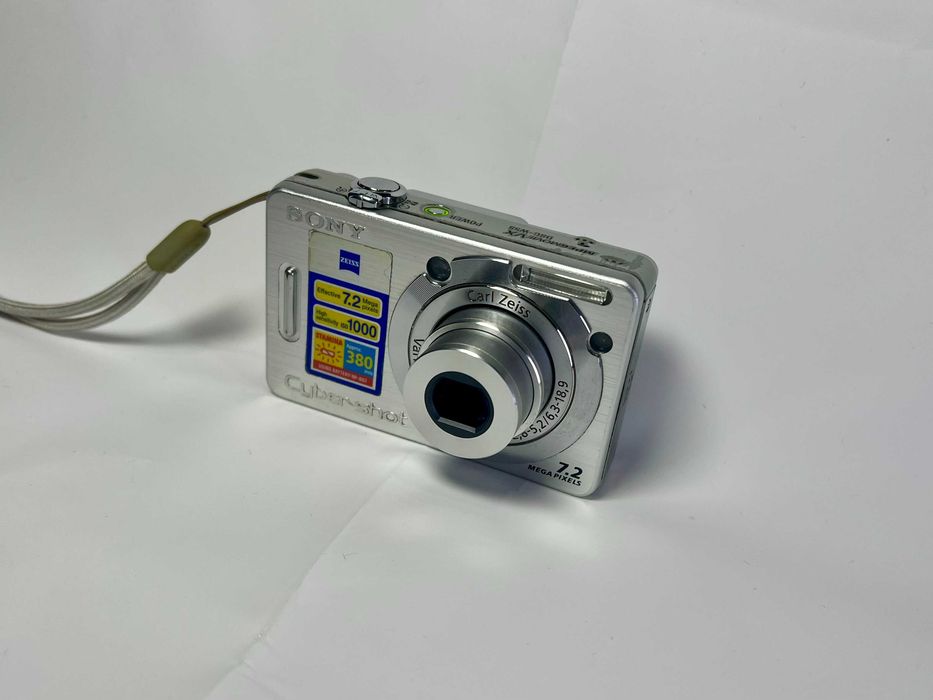 Sony Cyber-shot DSC-W55 7.2MP цифровой фотоаппарат | CCD | 3x Zoom Carl Zeiss | HD видео