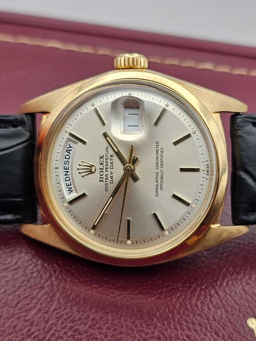 Rolex Day Date President lite złoto 18K śliczny oryginalny stan + box