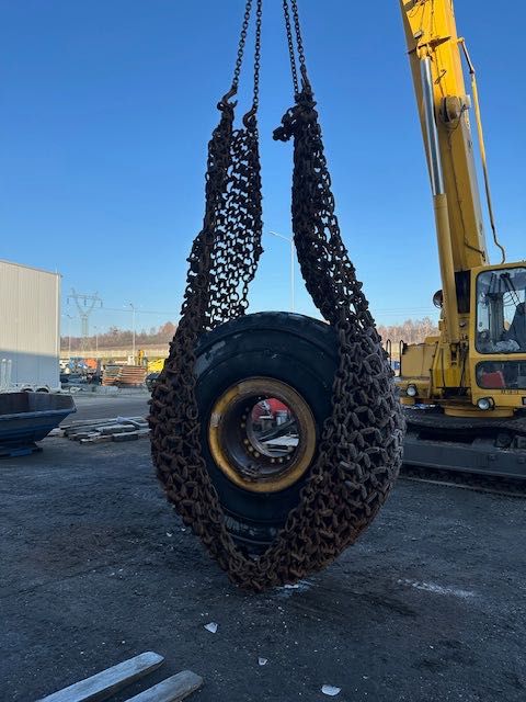 CAT Erlau PROTECTION CHAINS Wheel Loader 988