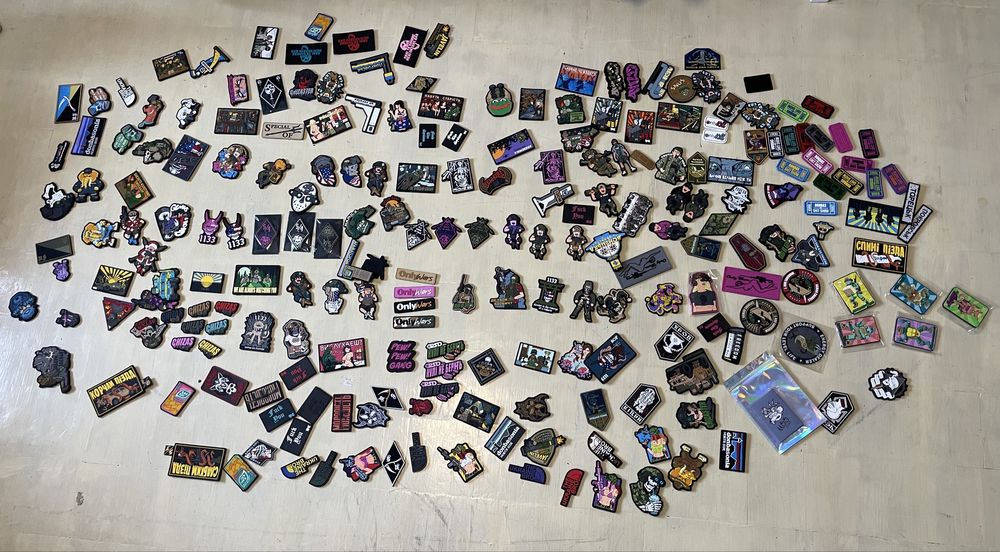 Патчі/шеврони ПВХ та вишивка, FOG, PSD,1133,OnlyWars,КР, B88B,ATAKA,PH