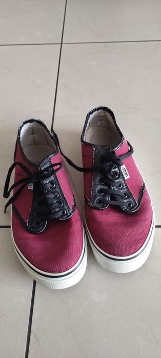 Tenisówki Vans bordowe