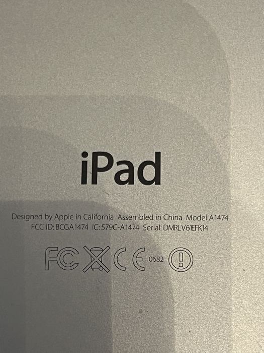 Планшет Apple iPad Air 1 16GB Wi-Fi (A1474) білий