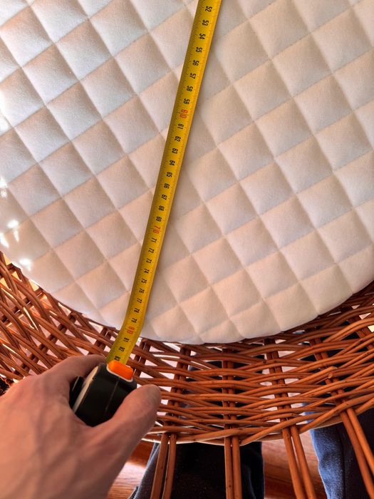 Wiklinowe łóżeczko