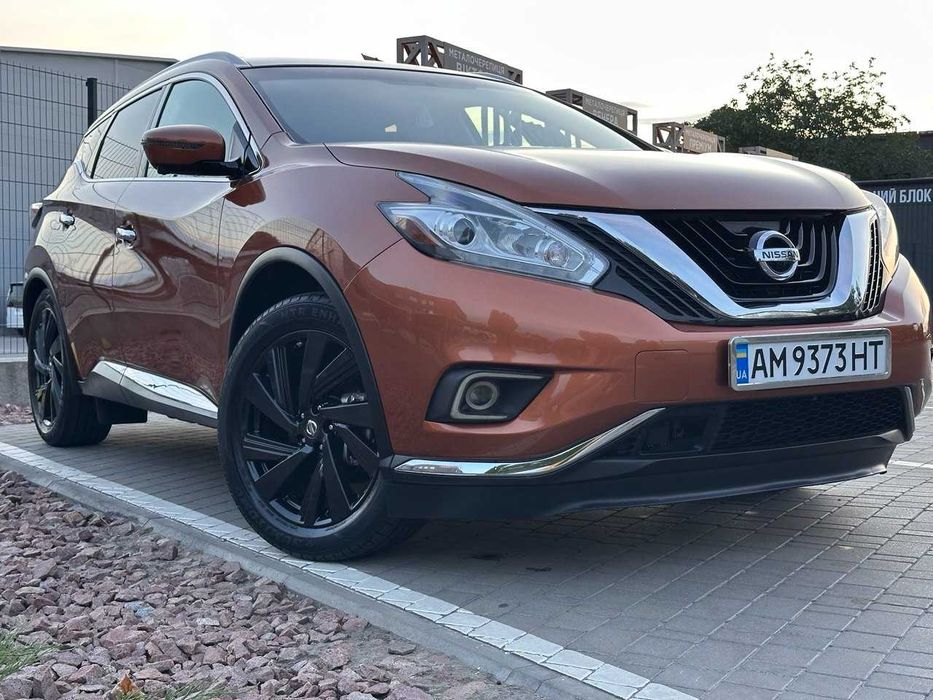 продаж автомобіля Nissan Murano 2016 Platinum