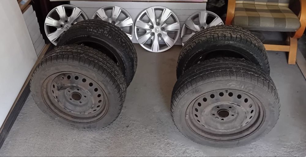 Opony zimowe,felgi i kołpaki