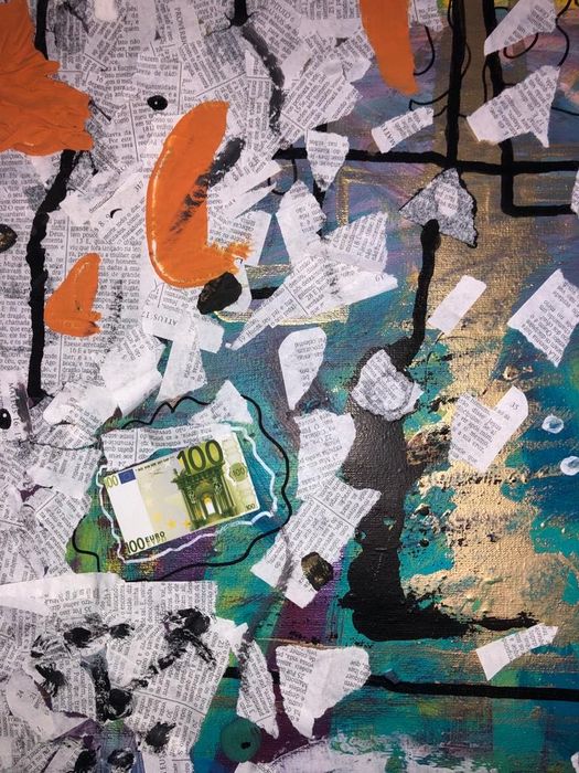 Pintura abstrata original