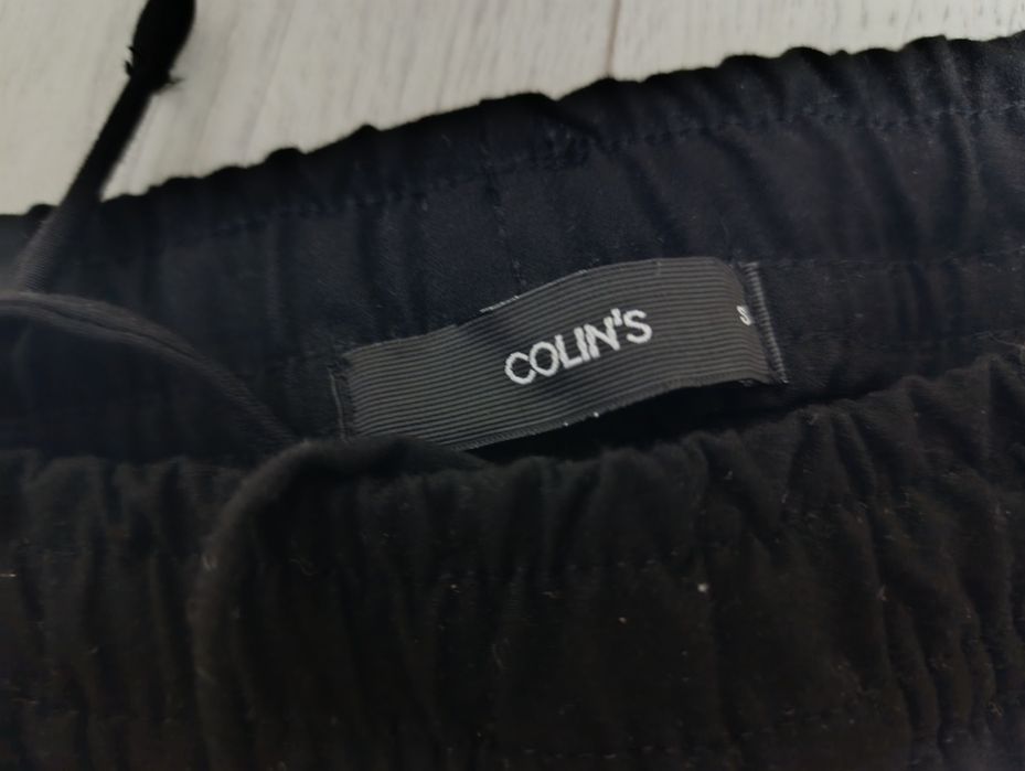 Чорні штани cargo colin's