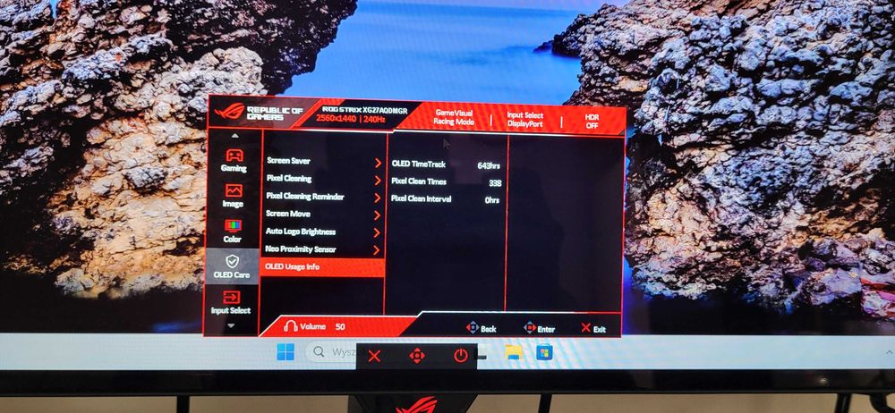 Asus ROG Strix OLED xg27aqdmgr