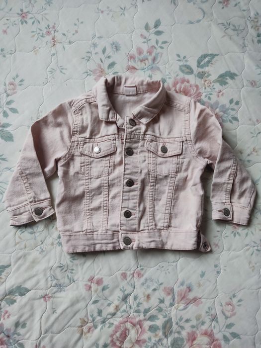 Kurtka jeansowa kurteczka dla dziewczynki  r. 86 H&M