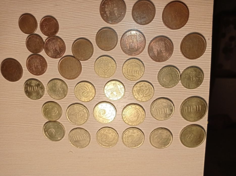 Kolekcjonerskie Euro centy poszukiwane I pfeningi