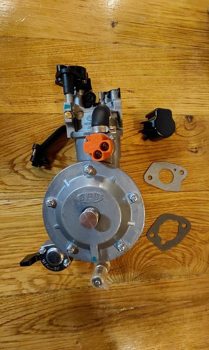 Газовий карбюратор до инверторного бензогенератора