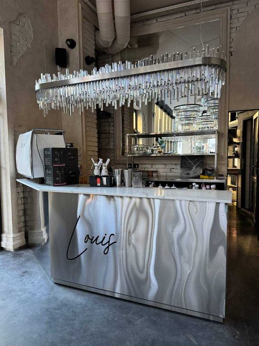 Кашпо з нержавійки нержавіюча сталь меблі з нержавіючої сталі