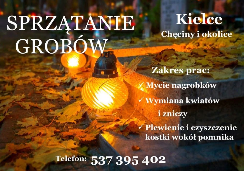 Sprzątanie grobów