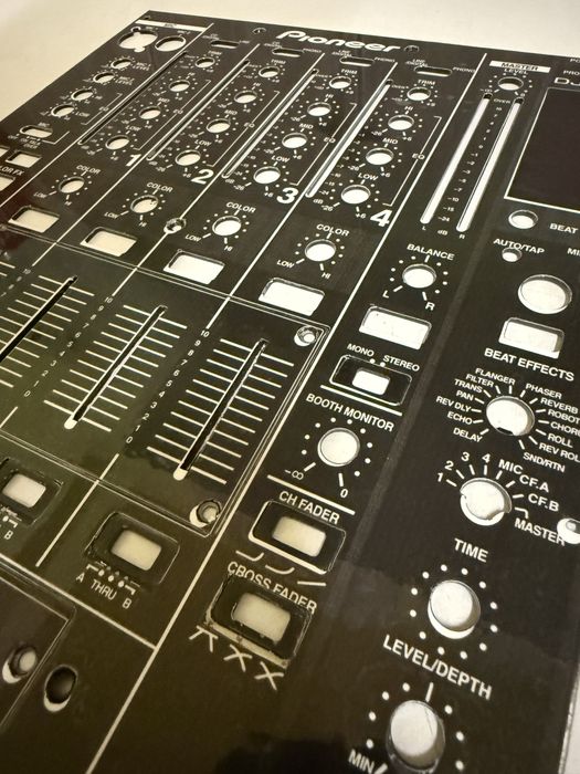 Painel pvc djm pioneer 800 e 900 para cima (novas ) + botoes