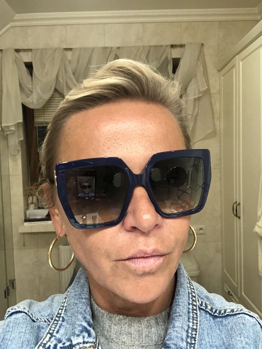 Okulary Fendi spektakularne, duże, nowe.