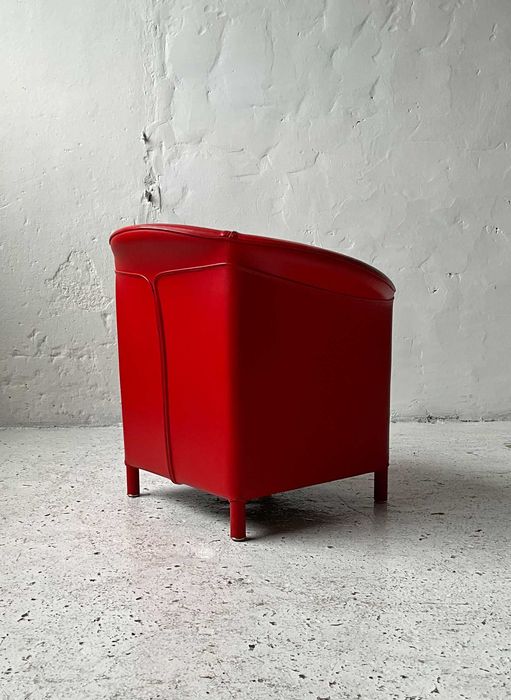 Wittmann fotel Aura proj. Paolo Piva skóra lata 80 90 vintage