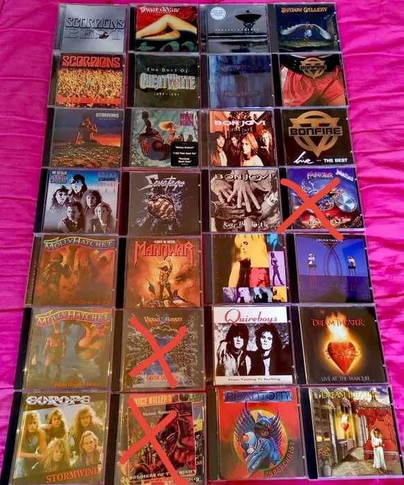 Power metal, heavy metal, Hard rock, speed metal, trash, CDS