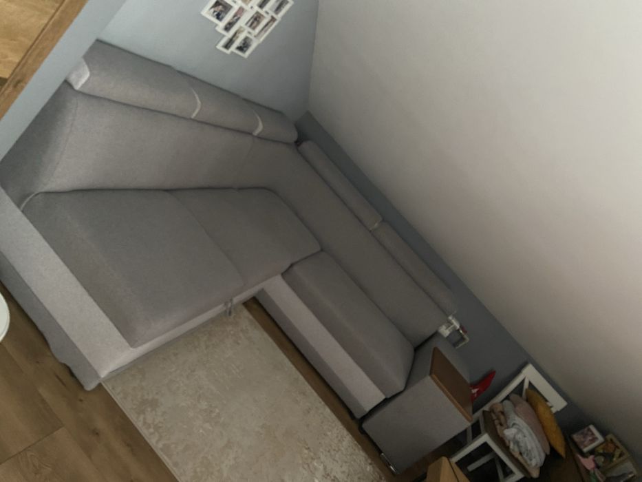 Narożnik z fukcja spania